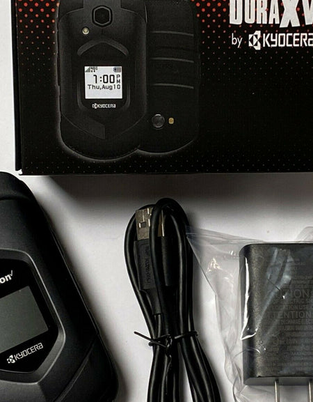 Kyocera DuraXV E4610 Verizon Wireless LTE Rugged Waterproof PTT Flip Phone OB
