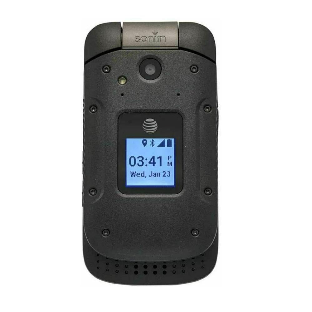 Sonim XP3 XP3800 AT&T 4G LTE GSM 8GB Flip Phone Rugged Waterproof Open Box w/SIM